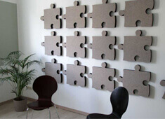 Kuvia äänenvaimentimesta PUZZLE