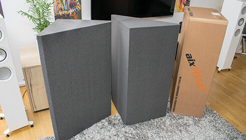 aixFOAM Bass Absorber BASSIC antrasiitti