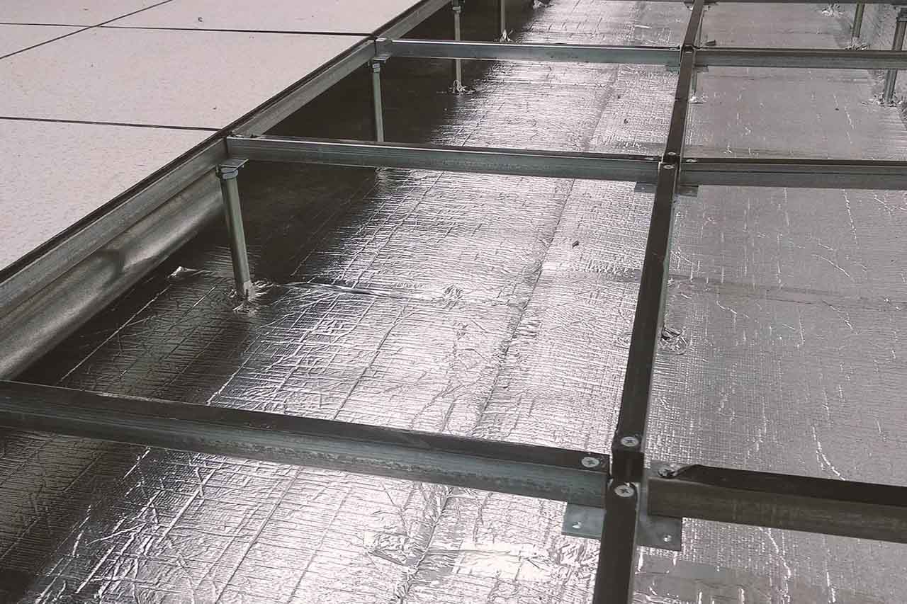 aixFOAM Technics melun vähentämiseen tarkoitettu äänisuojaus