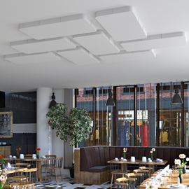 Integroidut magneetit helpottavat kiinnittämistä seinään ja kattoon 